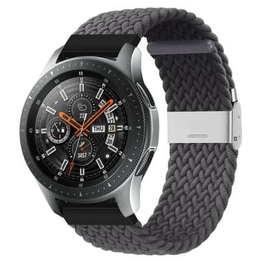 Punottu elastinen rannekoru Samsung Galaxy Watch 46mm - skygrey