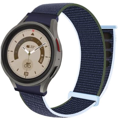 Nylonrannekoru No-Gap Samsung Galaxy Watch 5 Pro (45mm) - Abyss