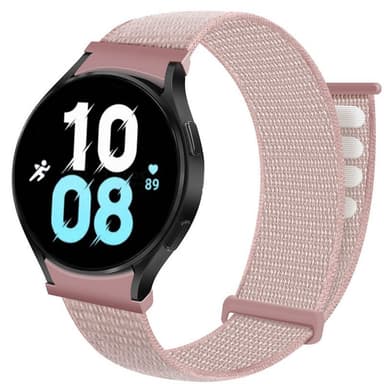 Nylonrannekoru No-Gap Samsung Galaxy Watch 5 (44mm) - Pink Sand
