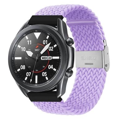 Punottu elastinen rannekoru Samsung Galaxy Watch 3 (41mm) - lightpurpl