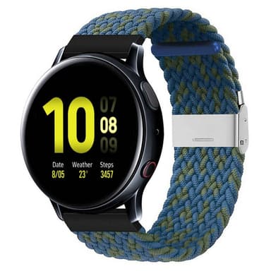 Punottu elastinen rannekoru Samsung Galaxy Watch Active 2 (40mm) - blu