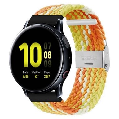 Punottu elastinen rannekoru Samsung Galaxy Watch Active 2 (40mm) - gra