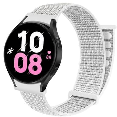 Nylonrannekoru No-Gap Samsung Galaxy Watch 5 (40mm) - Summit White