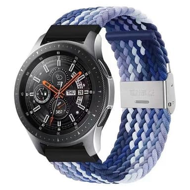 Punottu elastinen rannekoru Samsung Galaxy Watch 46mm - gradientblue