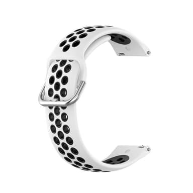EBN Sport rannekoru Samsung Galaxy Watch 5 Pro 45mm - valkoinen / must