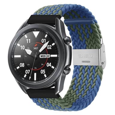 Punottu elastinen rannekoru Samsung Galaxy Watch 3 (41mm) - bluegreen