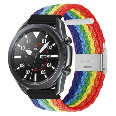Punottu elastinen rannekoru Samsung Galaxy Watch 3 (45mm) - Pride