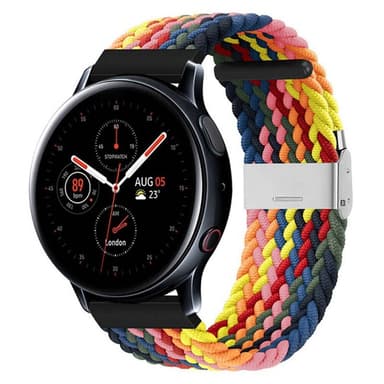Punottu elastinen rannekoru Samsung Galaxy Watch Active 2 (44mm) - rai