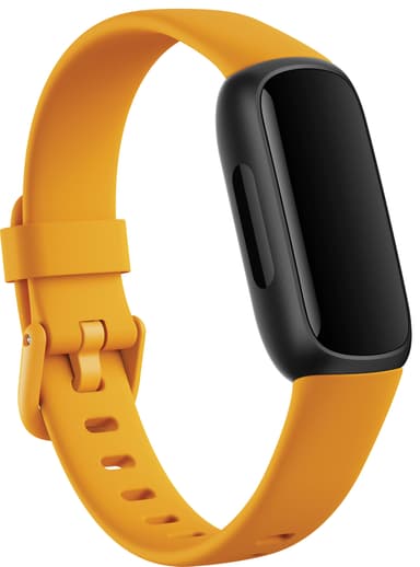 Fitbit Inspire 3 aktiivisuusranneke (Black/Morning Glow)