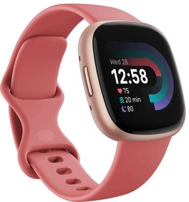 Fitbit Versa 4 älykello (Pink Sand/Copper Rose)
