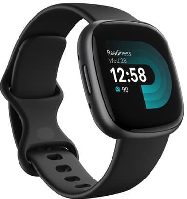 Fitbit Versa 4 älykello (Black/Graphite)