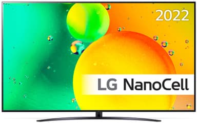LG 75" NANO76 4K LCD TV (2022)