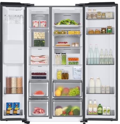 Samsung side-by-side jääkaappipakastin RS68A8541B1/EF