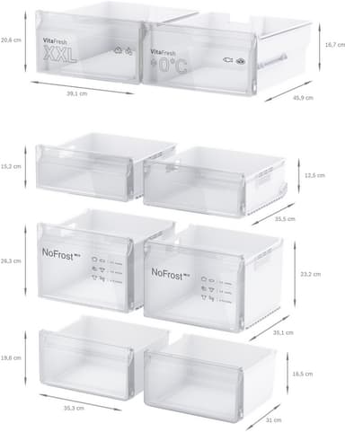 Bosch Serie 4 French Door KFN96VPEA (inox-easyclean)