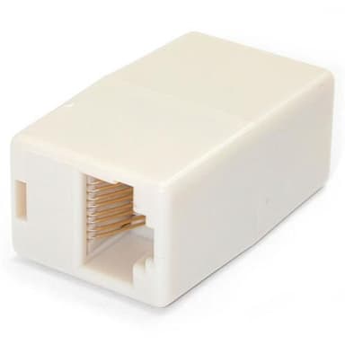 StarTech.com RJ45COUP10PK, RJ-45, RJ-45, Beige