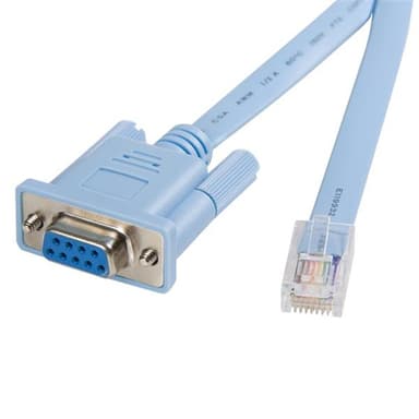 StarTech.com RJ45 till DB9 Cisco konsolhanteringsrouterkabel, 1,8 m - M/F, 1,8 m