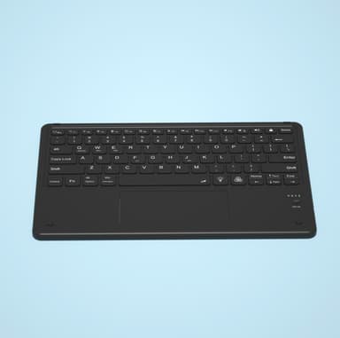 Mini langaton Bluetooth-näppäimistö kosketuslevyllä