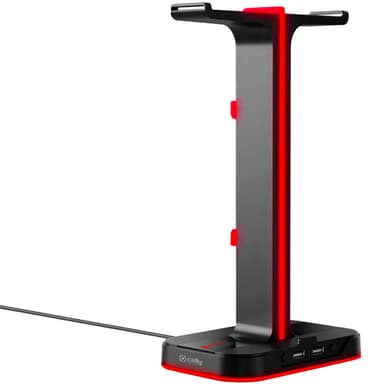 Pelikuulokemikrofoniteline RGB 2xUSB