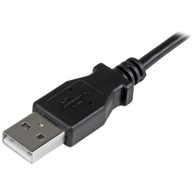 StarTech.com Micro USB-kabel för laddning och synkning M/M - Högervinklad Micr
