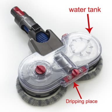 Vesisäiliö pölynimurille Läpinäkyvä Dyson V7/V8/V10/V11