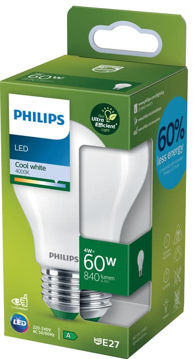 Philips LED lamppu 4,8 W E27