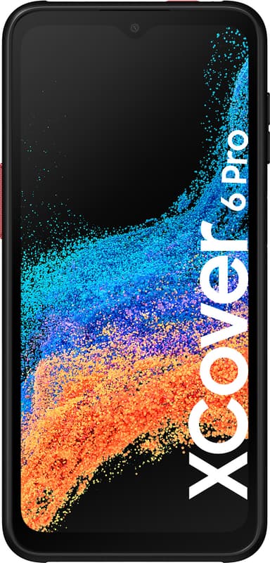Samsung Galaxy XCover 6 Pro älypuhelin (musta)