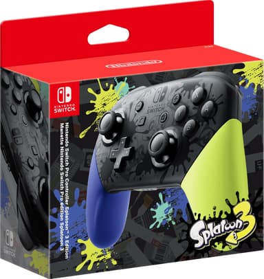 Nintendo Switch Pro Wireless ohjain Splatoon 3 Edition