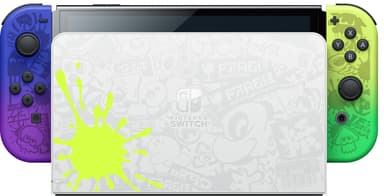 Nintendo Switch OLED pelikonsoli Splatoon 3 Edition