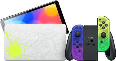 Nintendo Switch OLED pelikonsoli Splatoon 3 Edition