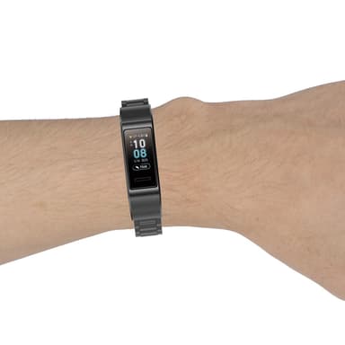 Huawei Band 3/3 Pro / 4 Pro rannekoru 5 osaa musta