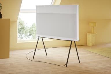 Samsung 55'' The Serif 4K QLED älytelevisio (2022, Cloud White)