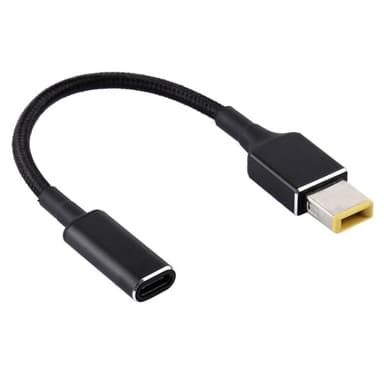 PD 100W 18.5-20V Square Pin USB Tyyppi-C Sovittimelle Lenovo