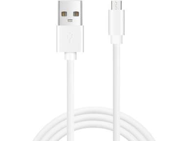 Sandberg USB-A-MicroUSB SAVER, valkoinen (1 m)