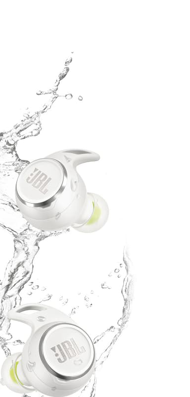 JBL Reflect Aero täysin langattomat in-ear-kuulokkeet (valkoinen)