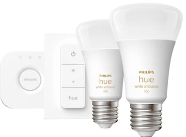 Philips Hue WA A60 8W E27 Bridge -aloituspakkaus