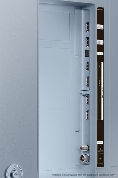 Samsung 65'' The Serif 4K QLED älytelevisio (2022, Cotton Blue)