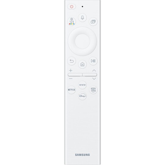Samsung 55   The Serif 4K QLED älytelevisio (2022, Cloud White)
