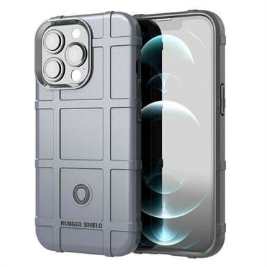 Rugged Shield suoja, jos Apple iPhone 13 Pro (6.1 ")  - harmaa