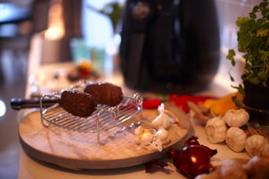 Philips Kaksitasoinen jalusta grillivartaalla Airfryer 6.2L HD9905/00