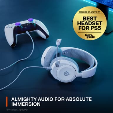 SteelSeries Arctis Nova 1P pelikuulokkeet (valkoinen)