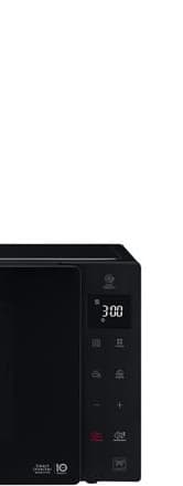 LG mikroaaltouuni MS2535GIB 25 L, kosketusohjaus, 1000 W, musta, vapaasti seisova, sulatustoiminto
