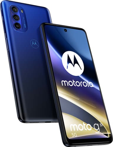 Motorola Moto G51 5G älypuhelin 4/64GB (sininen)