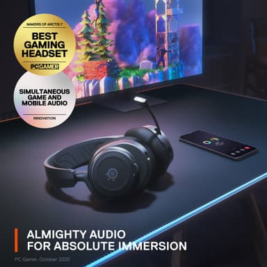 SteelSeries Arctis Nova 7 langattomat pelikuulokkeet