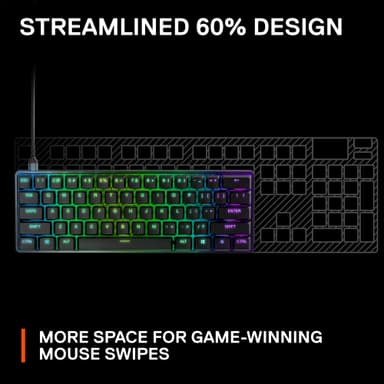 SteelSeries Apex 9 Mini pelinäppäimistö
