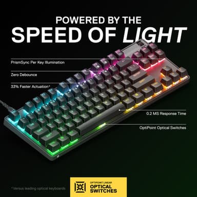 SteelSeries Apex 9 TKL pelinäppäimistö