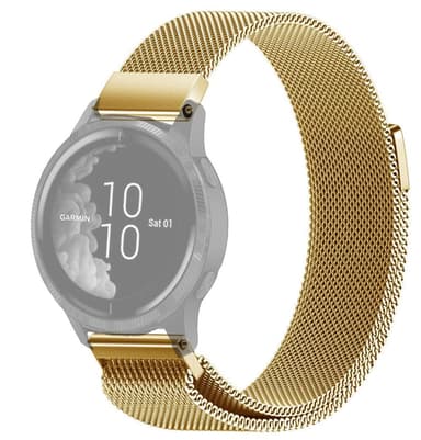 SKALO Milanese Loop to Garmin Venu - Kulta