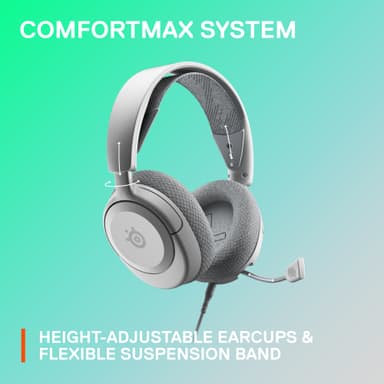SteelSeries Arctis Nova 1 pelikuulokkeet (valkoinen)