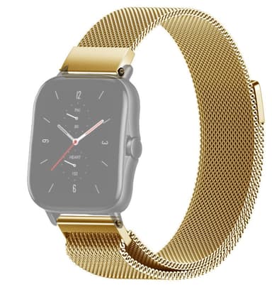 SKALO Milanese Loop to Amazfit GTS 3 - Kulta