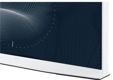 Samsung 43   The Serif 4K QLED älytelevisio (2022, Cloud White)