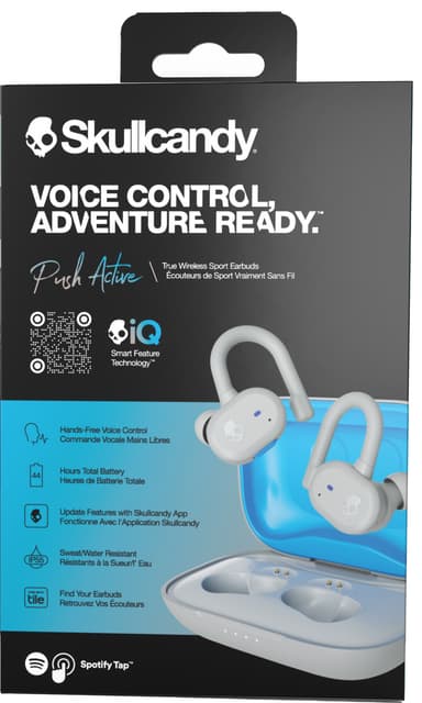 Skullcandy Push Active täysin langattomat in-ear kuulokkeet (ha./sin.)